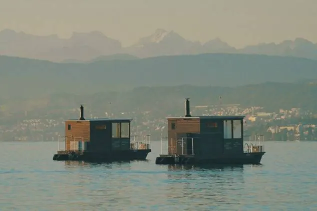 Sauna Boat Zurich Lake, photo 6
