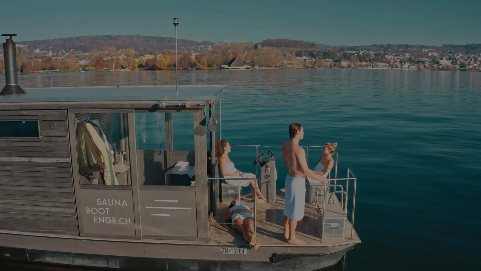 Sauna Boat Zurich Lake, photo 2
