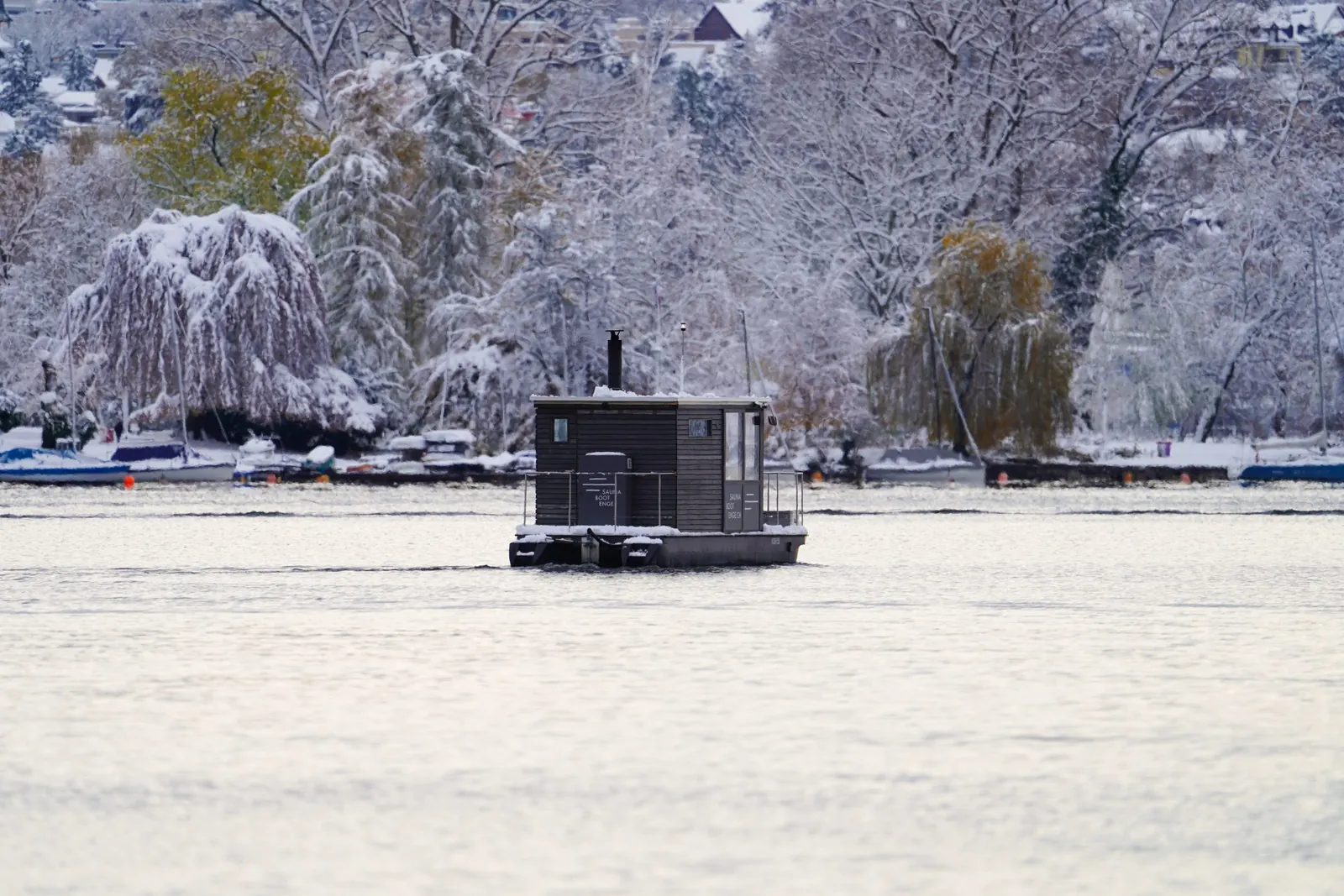 Sauna Boat Zurich Lake, photo 7